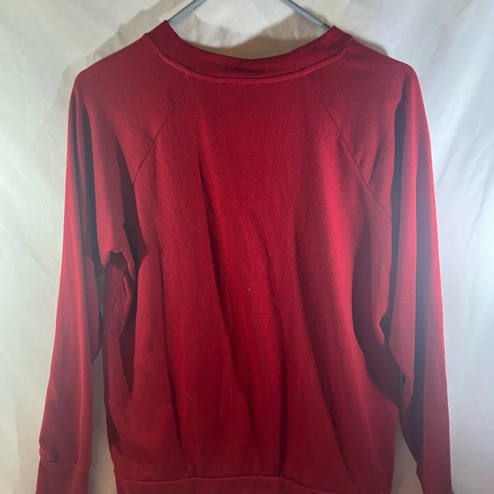 Maurices Red Sweatshirt with Heart Design
